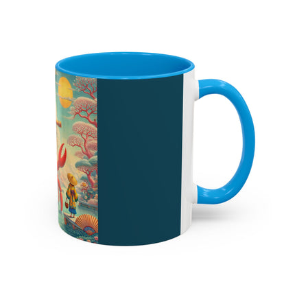The Celestial Crab Navigator Colorful Mugs (11oz, 15oz)