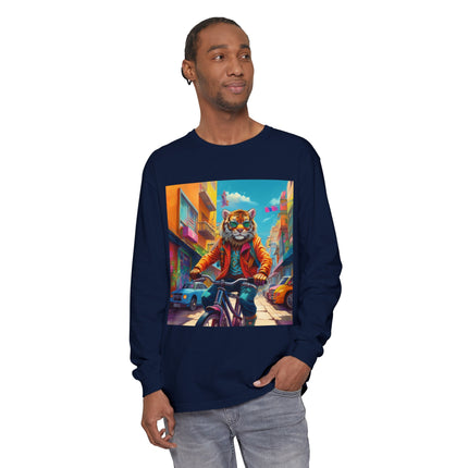 Urban Bike Ride Long Sleeve T-Shirt