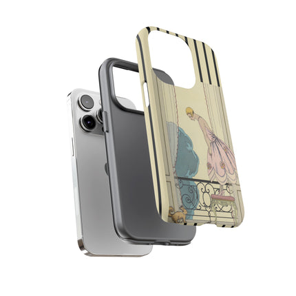 Falbalas et fanfreluches, La Souris by George Barbier Phone Cases
