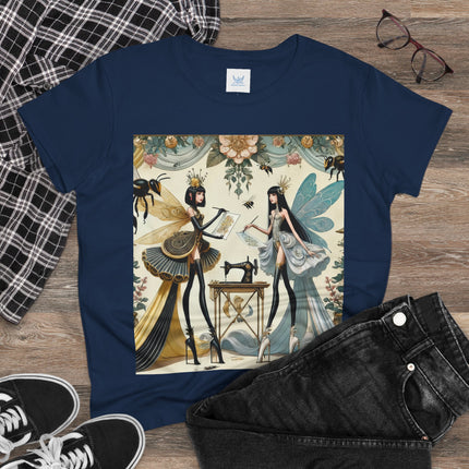 The Quiet Work of Fairies Cotton Tee