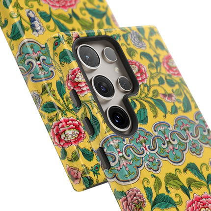 Chinese Floral Illustration by Owen Jones Phone Cases