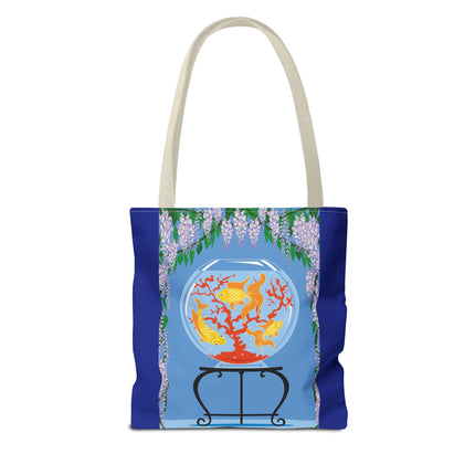 Aquatic Symphony Tote Bag (AOP)