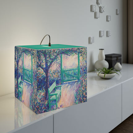 The Artist’s Garden by Theodore Earl Butler Light Cube Lamp