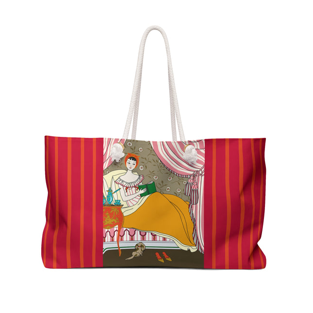 A Moment of Elegance and Comfort Weekender Bag