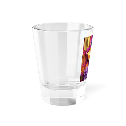 The Graceful Freesia Shot Glass, 1.5oz