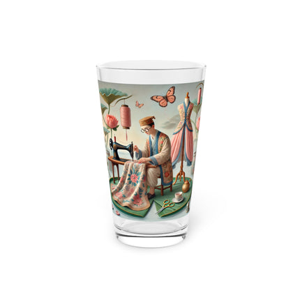 The Tailor’s Garden Pint Glass, 16oz