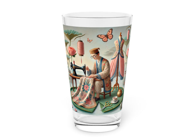 The Tailor’s Garden Pint Glass, 16oz