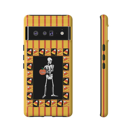 Candy Corn Skeleton Phone Cases