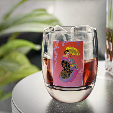 Enchanting Geisha Whiskey Glass
