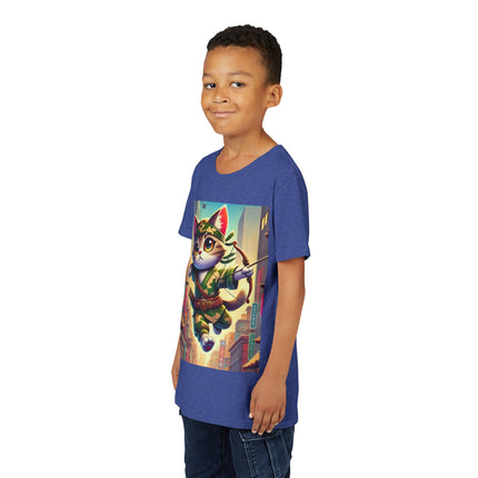 Archer Cat Youth Short Sleeve Tee