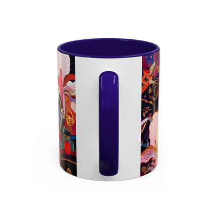 Ethereal Irises Colorful Mugs (11oz, 15oz)