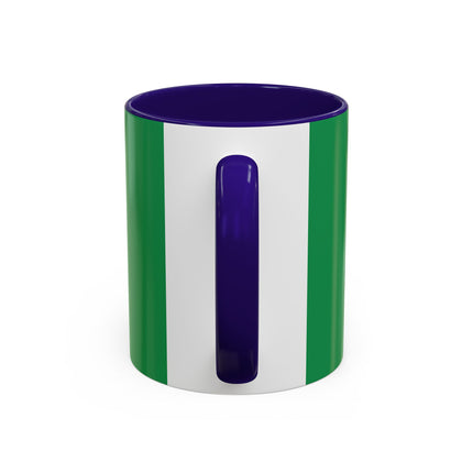 🍀🎄 The Emerald Holly Christmas Colorful Mug – Art Deco Holiday Elegance