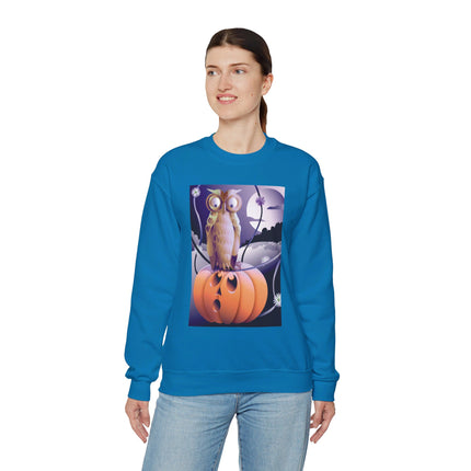 The Startled Pumpkin Unisex Heavy Blend™ Crewneck Sweatshirt