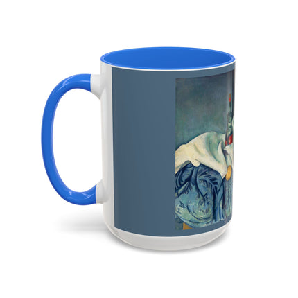 The Peppermint Bottle by Paul Cézanne Colorful Mugs (11oz, 15oz)