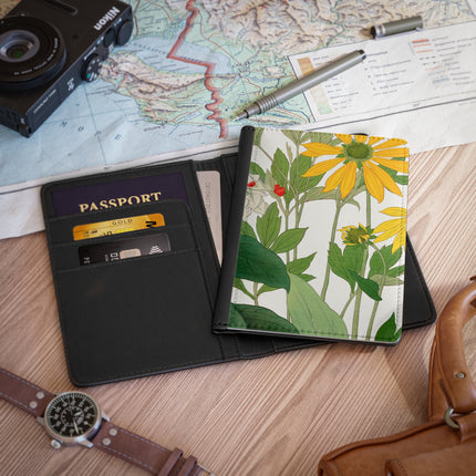 Clerodendrum & Rudbeckia by Tanigami Kônan Passport Cover