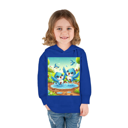 Bluebird Playtime Toddler Pullover Fleece Hoodie