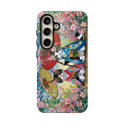 Kimono Kitties Phone Cases