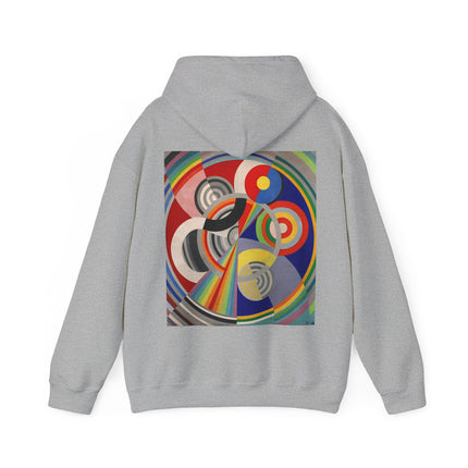Rythme No. 1 by Robert Delaunay Heavy Blend™ Hooded Sweatshirt