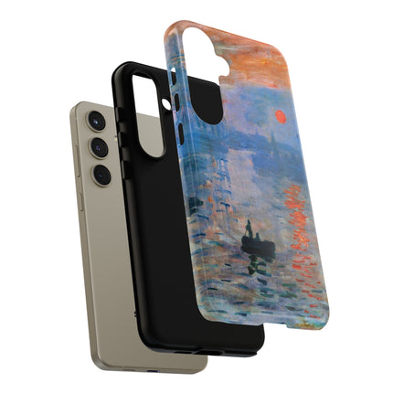 Sunrise by Claude Monet Phone Cases