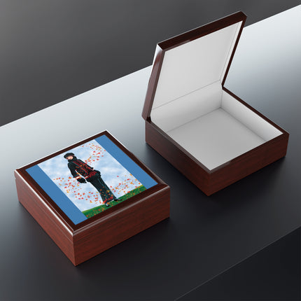 Elegance in Autumn Jewelry Box