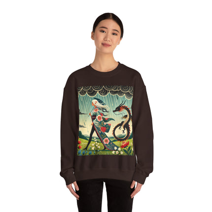 The Dragon Fairy’s Stride Heavy Blend™ Crewneck Sweatshirt