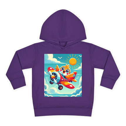 Joyful Bird Aviator Toddler Pullover Fleece Hoodie