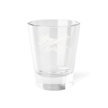 Carrot, Daucus carota and red currant, Ribes rubrum by Anselmus Boëtius de Boodt Shot Glass, 1.5oz