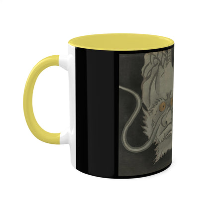 Dragon by Kamisaka Sekka Colorful Mugs, 11oz