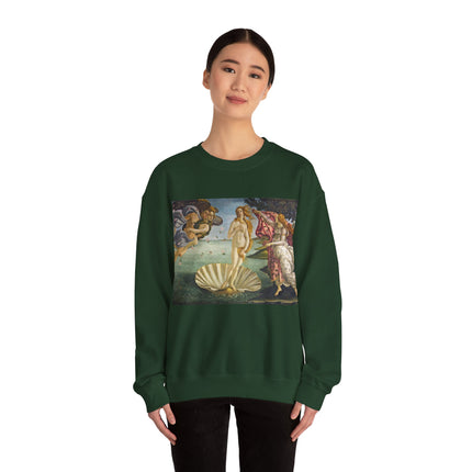 Birth of Venus by Sandro Botticelli Heavy Blend™ Crewneck Sweatshirt