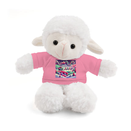 Festive Reindeer Flight Stuffed Animals with Tee
