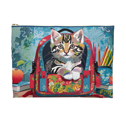 Whiskered Wanderings Pencil Case