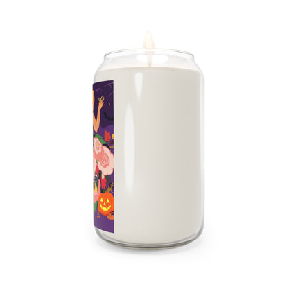 🌹🎃 The Lady Of The Haunted Rose Garden Scented Soy Candle – Romantic Halloween Charm