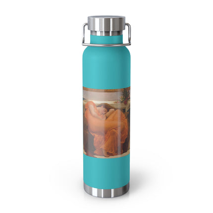 Flaming June by Frederic Leighton Copper Vacuum Insulated Bottle, 22oz