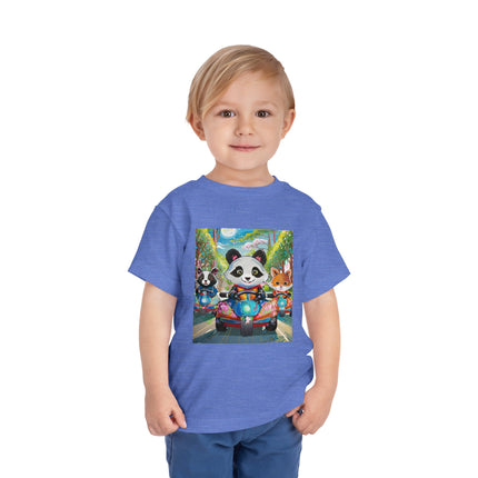 Bumper Car Bonanza Toddler Short Sleeve Tee