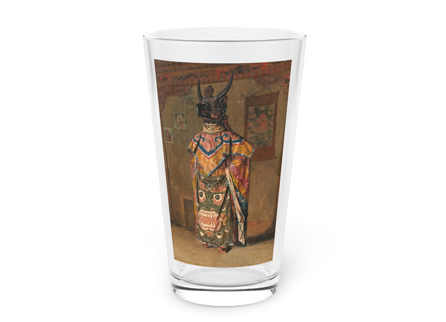 A Buddhist Lama at a Feast at Pemionchi Monastery by Vasily Vereshchagin Glass, 16oz