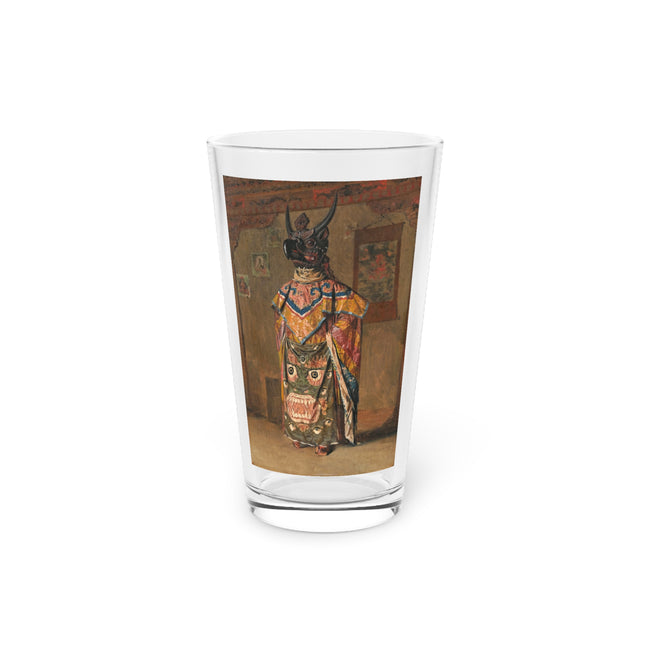 A Buddhist Lama at a Feast at Pemionchi Monastery by Vasily Vereshchagin Glass, 16oz