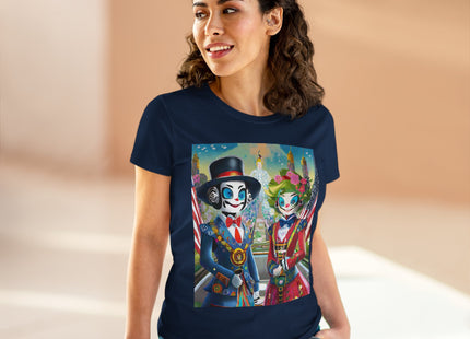 Cyber Punk Robots Cotton Tee