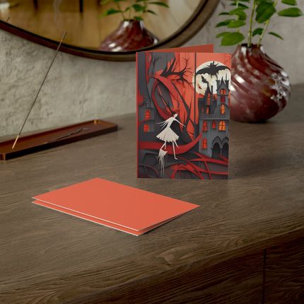 Halloween Night Scene Greeting Cards (1, 10, 30, and 50pcs)