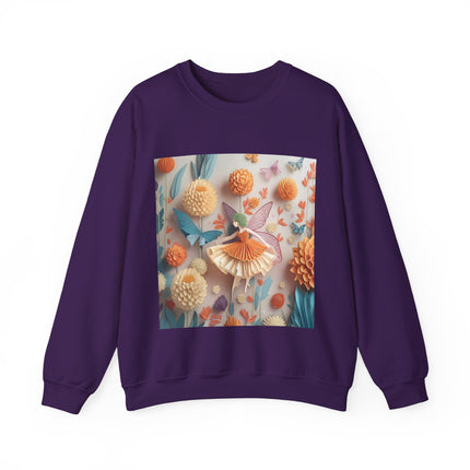 Dahlia Fairy Unisex Heavy Blend™ Crewneck Sweatshirt