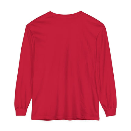 L’Attentat by Fernand Siméon Garment-dyed Long Sleeve T-Shirt