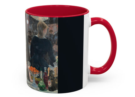 A Bar at the Folies-Bergère by Edouard Manet Colorful Mugs (11oz, 15oz)
