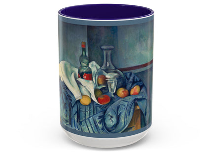 The Peppermint Bottle by Paul Cézanne Colorful Mugs (11oz, 15oz)