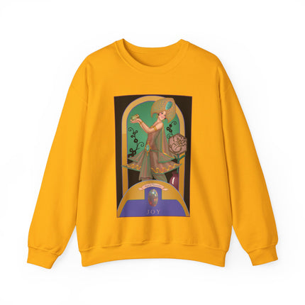 October & Opal, Tourmaline (from the Gem Series) by Sofia Chiostri Heavy Blend™ Crewneck Sweatshirt
