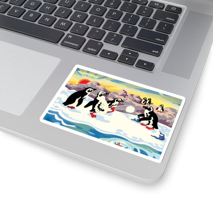 Snowball Shenanigans Kiss-Cut Stickers (4 Sizes)