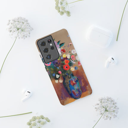 Bouquet of Flowers by Odilon Redon Phone Cases