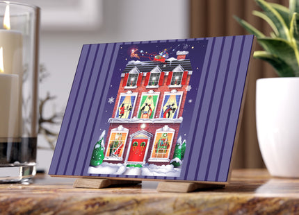 A Christmas Eve Celebration Ceramic Tile