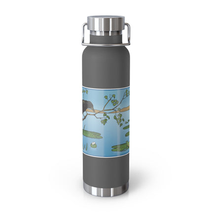 The Crow and the Frog Copper Vacuum Insulated Bottle, 22oz