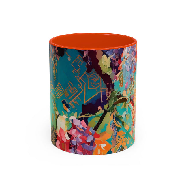 Golden Wisteria Symphony Colorful Mugs (11oz, 15oz)