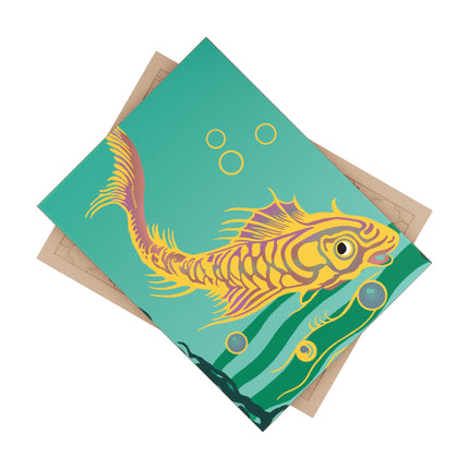 Golden Serenity Ceramic Tile
