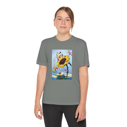 Sunflower Fairies by Margaret Tarrant Youth Competitor Tee – Golden Garden Magic & Storybook Wonder